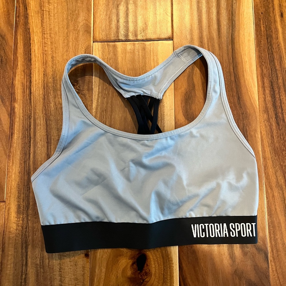 Grey & Black Victoria Secrets Sports Bra